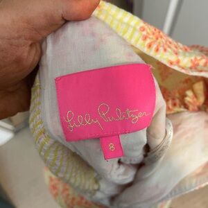 Lilly Pulitzer Vibrant Yellow and Orange Dress